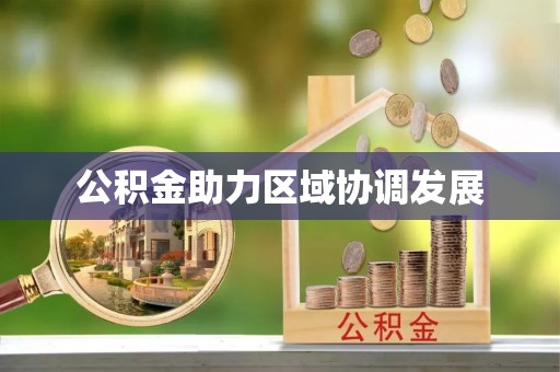 依安公积金助力区域协调发展