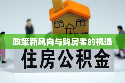 依安政策新风向与购房者的机遇