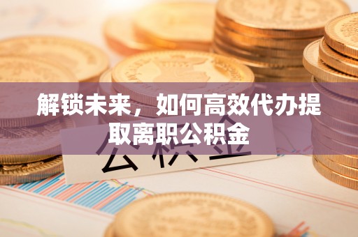 依安解锁未来，如何高效代办提取离职公积金
